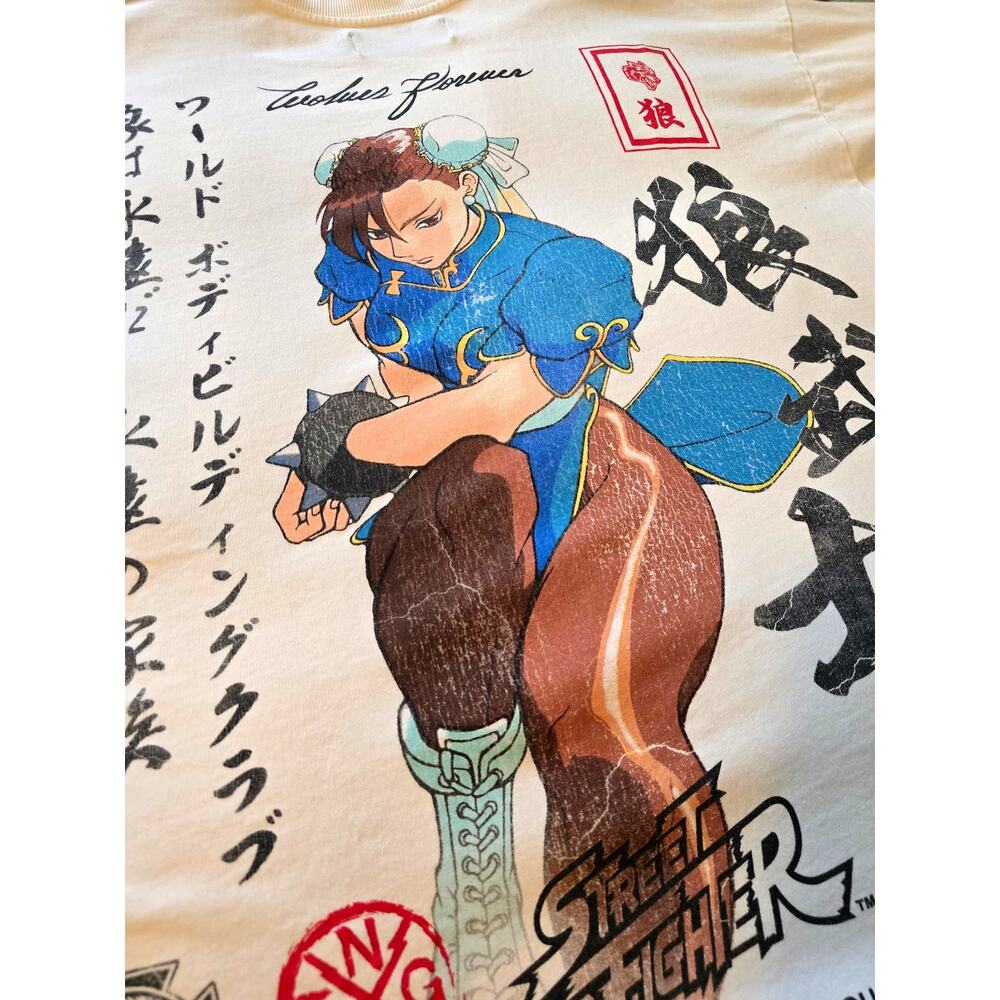 Darc sport x street fighter "stability tee" chun li XLARGE